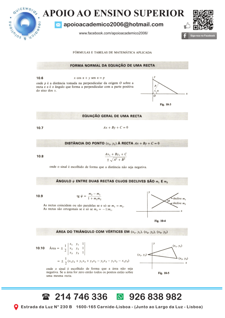 Explicações Matemática Aplicada