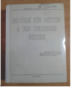 História dos Factos e das Doutrinas Sociais