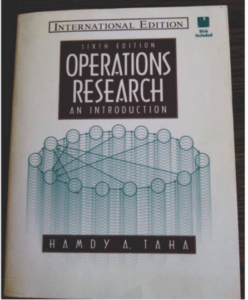 Operations Research sixt edition
